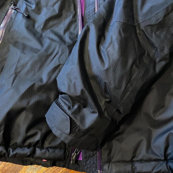 NWT Lands' End Black/Purple F(X) Primaloft Jacket — Size Medium - Picture 9 of 13